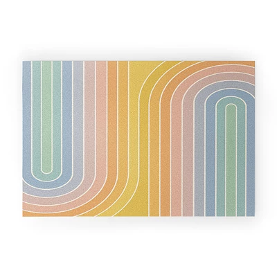 Colour Poems Gradient Curvature III Welcome Mat - Society6 7 Colour Poems Gradient Curvature III Welcome Mat - Society6 - Image 5
