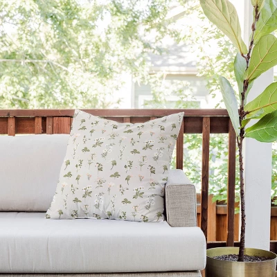 20"x20" Deny Designs Iveta Abolina Pineberry Botanical Outdoor Throw Pillow Beige 3 20"x20" Deny Designs Iveta Abolina Pineberry Botanical Outdoor Throw Pillow Beige