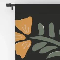 Miho TROPICAL Floral Night 84" X 50" Single Panel Blackout Window Curtain - Deny Designs 8 Miho TROPICAL Floral Night 84" X 50" Single Panel Blackout Window Curtain - Deny Designs -Home Decor Store GUEST 59a82020 b582 4847 bf29 3f2bc12e129b