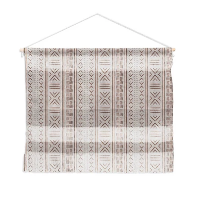 Large Little Arrow Design Co Rust Stone Mudcloth Geometric Fiber Wall Hanging - Deny Designs 7 Large Little Arrow Design Co Rust Stone Mudcloth Geometric Fiber Wall Hanging - Deny Designs - Image 5