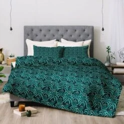 Holli Zollinger Maisey Teal Comforter Set - Deny Designs -Home Decor Store GUEST 5c4d744b 7dd7 472d a943 74a25a2dad05