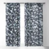 Ninola Design Watery Abstract Flowers Navy Single Panel Sheer Window Curtain - Deny Designs 1 Ninola Design Watery Abstract Flowers Navy Single Panel Sheer Window Curtain - Deny Designs -Home Decor Store GUEST 62b7079b 17af 4367 8aa2 a56c0bfdf105
