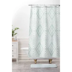 Jacqueline Maldonado Dash Diamond Memory Foam Bath Mat Green - Deny Designs -Home Decor Store GUEST 62e35bb2 e0b9 474d 884f a034a6d00030