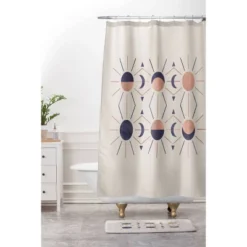 Emanuela Carratoni Moon And Sun Memory Foam Bath Mat Black/White - Deny Designs -Home Decor Store GUEST 6338dbec e0c0 4bf5 a9a9 2a9f3da50924