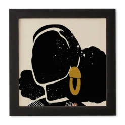 Domonique Brown Black Hair No. 4 Framed Wall Art Black - Deny Designs 9 Domonique Brown Black Hair No. 4 Framed Wall Art Black - Deny Designs -Home Decor Store GUEST 63767252 ac62 4a92 8242 a46c3db8979f