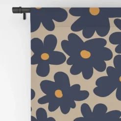 Miho Mini Floral Garden 84" X 50" Single Panel Blackout Window Curtain - Deny Designs 8 Miho Mini Floral Garden 84" X 50" Single Panel Blackout Window Curtain - Deny Designs -Home Decor Store GUEST 65093178 53b8 4cca 878b 1cfb7829f7e6