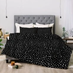 Iveta Abolina Amara 100% Cotton Comforter Set Black - Deny Designs -Home Decor Store GUEST 6ab34b0f 4961 457a 802c 26ecab9e26be