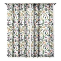 Marta Barragan Camarasa Wild Colorful Jungle FN5 Single Panel Sheer Window Curtain - Deny Designs -Home Decor Store GUEST 6b132b4a a621 4aaf 9662 6a4477b5e877
