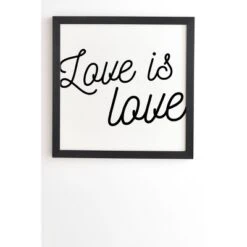 Eyesasdaggers Love Is Love Framed Wall Canvas Black/White - Deny Designs 13 Eyesasdaggers Love Is Love Framed Wall Canvas Black/White - Deny Designs -Home Decor Store GUEST 6cecc4c8 12ac 47ad aeac 6f07eb1b4f55