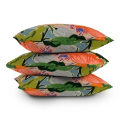 16"x16" Maria Alexandra Polyakov Summer Bouquet Square Throw Pillow - Deny Designs: Indoor Decorative Accessory, Machine Washable -Home Decor Store GUEST 6e5bcef0 bf7d 41de b93b 1be9373b91a6