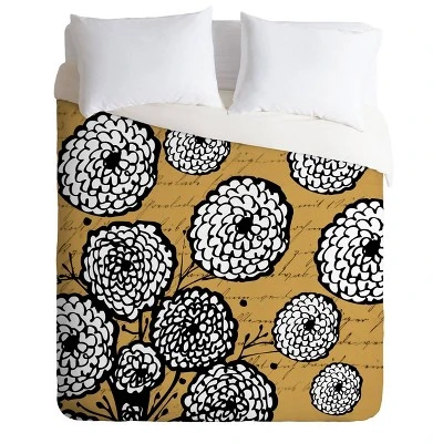 Deny Designs Julia Da Rocha Flowery Letter Comforter Set 7 Deny Designs Julia Da Rocha Flowery Letter Comforter Set - Image 5