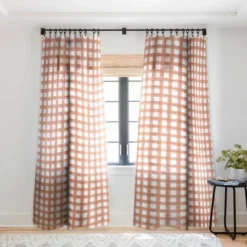 Little Arrow Design Co Watercolor Plaid Terracotta Single Panel Sheer Window Curtain - Deny Designs 13 Little Arrow Design Co Watercolor Plaid Terracotta Single Panel Sheer Window Curtain - Deny Designs -Home Decor Store GUEST 701ef681 72da 42ec 938a 1d88054af88f