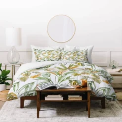 Marta Barragan Camarasa Sweet Tropical Botany Duvet Set - Deny Designs