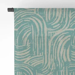 Holli Zollinger Kikka Teal 50" X 64" Single Panel Sheer Window Curtain - Deny Designs 9 Holli Zollinger Kikka Teal 50" X 64" Single Panel Sheer Window Curtain - Deny Designs -Home Decor Store GUEST 7e646018 fd43 47b3 bc55 1688af5a670d