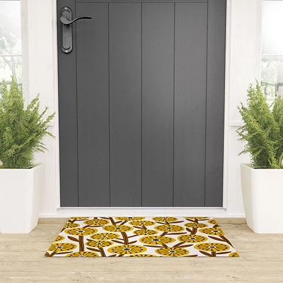Alisa Galitsyna Mid Century Garden Looped Vinyl Welcome Mat - Society6 3 Alisa Galitsyna Mid Century Garden Looped Vinyl Welcome Mat - Society6