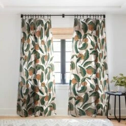 Marta Barragan Camarasa Simple Tropical Nature T Single Panel Sheer Window Curtain - Deny Designs -Home Decor Store GUEST 80ab86e9 71dd 4caa a2fb be9cc004ead4