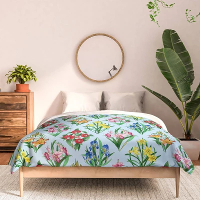 Deny Designs 3pc Full/Queen Evanjelina And Co Japanese Collection Comforter And Sham Set 4 Deny Designs 3pc Full/Queen Evanjelina And Co Japanese Collection Comforter And Sham Set - Image 2