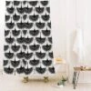 Caroline Okun Majestic Crane Shower Curtain Black - Deny Designs -Home Decor Store GUEST 80d018b0 d31b 4b4f bc7d db43b2326fed