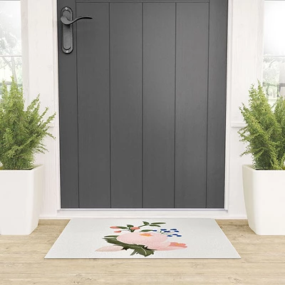Showmemars Delicate Florals No2 Welcome Mat - Society6 3 Showmemars Delicate Florals No2 Welcome Mat - Society6