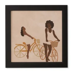 Nawaalillustrations Sunday Morning Minimal Framed Wall Art Black - Deny Designs -Home Decor Store GUEST 8395b530 acbd 4784 85de c2fe46850e38