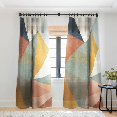 Little Arrow Design Co Modern Triangle Mosaic Multi Single Panel Sheer Window Curtain - Deny Designs 8 Little Arrow Design Co Modern Triangle Mosaic Multi Single Panel Sheer Window Curtain - Deny Designs - Image 6