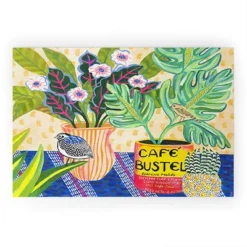 Misha Blaise Design Buen Dia Looped Vinyl Welcome Mat - Society6 13 Misha Blaise Design Buen Dia Looped Vinyl Welcome Mat - Society6 -Home Decor Store GUEST 84f24cd1 3b32 4b71 9995 3b6ad453ddbe