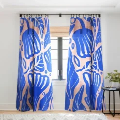 Viviana Gonzalez Abstract Floral Blue Single Panel Sheer Window Curtain - Deny Designs 13 Viviana Gonzalez Abstract Floral Blue Single Panel Sheer Window Curtain - Deny Designs -Home Decor Store GUEST 85048925 df3e 4c7b 8daa a6ad6b4d3a82