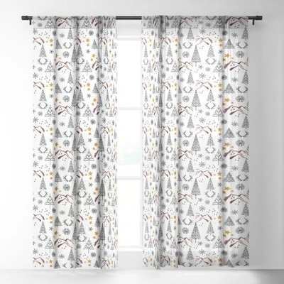 Marta Barragan Camarasa Modern Farmhouse I 50" X 84" Single Panel Sheer Window Curtain - Deny Designs. 3 Marta Barragan Camarasa Modern Farmhouse I 50" X 84" Single Panel Sheer Window Curtain - Deny Designs.
