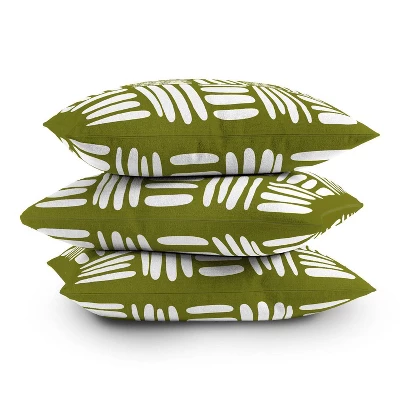 16"x16" Summer Sun Home Art Boho Square Throw Pillow Green - Deny Designs 5 16"x16" Summer Sun Home Art Boho Square Throw Pillow Green - Deny Designs - Image 3