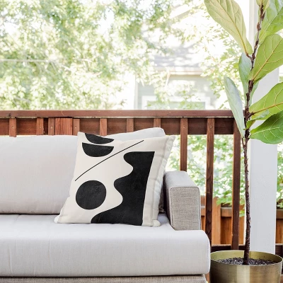 18"x18" Deny Designs ThingDesign Modern Abstract Outdoor Throw Pillow: Polyester Fill, Square Shape, Spot Clean 3 18"x18" Deny Designs ThingDesign Modern Abstract Outdoor Throw Pillow: Polyester Fill, Square Shape, Spot Clean