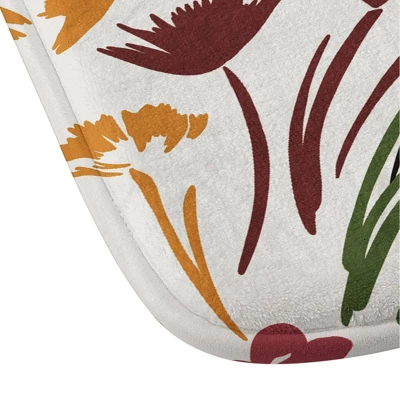 Marta Barragan Camarasa Spring Flowery Meadow Heavy Memory Foam Bath Mat - Deny Designs 4 Marta Barragan Camarasa Spring Flowery Meadow Heavy Memory Foam Bath Mat - Deny Designs - Image 2