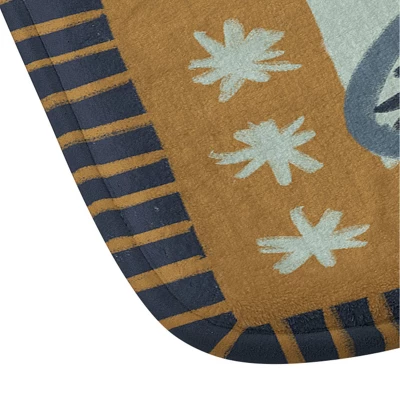 Winter Symmetric Pattern Memory Foam Bath Mat - Deny Designs 4 Winter Symmetric Pattern Memory Foam Bath Mat - Deny Designs - Image 2