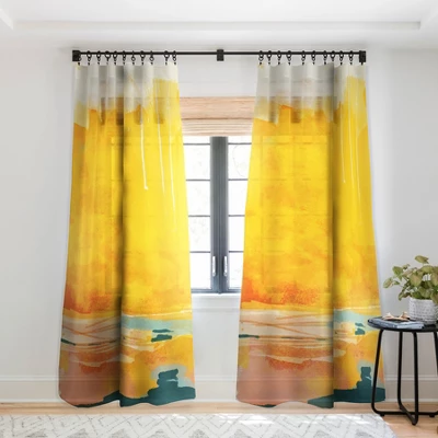 Lunetricotee Sunny Landscape Single Panel Sheer Window Curtain - Deny Designs 8 Lunetricotee Sunny Landscape Single Panel Sheer Window Curtain - Deny Designs - Image 6