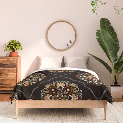 Ivy Mandalas Cotton Comforter & Sham Set - Deny Designs 4 Ivy Mandalas Cotton Comforter & Sham Set - Deny Designs - Image 2