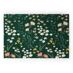 Emanuela Carratoni Meadow Flowers Theme Looped Vinyl Welcome Mat - Society6 -Home Decor Store GUEST 93d2ae89 46fd 4fa9 b45c 226f77dfba7c