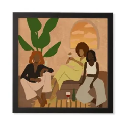 Nawaalillustrations Home Framed Wall Art Black - Deny Designs -Home Decor Store GUEST 947b7fae ecd1 4185 9026 584c6d66eaee