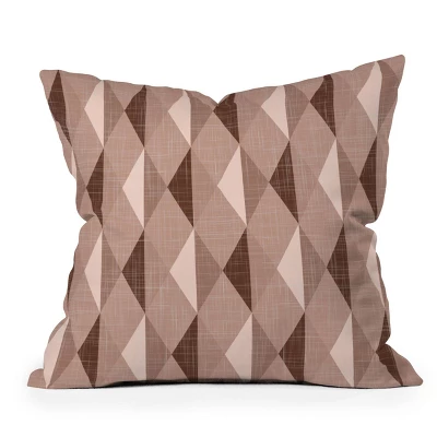 20"x20" Deny Designs Mirimo Diamond Patchouli Square Outdoor Throw Pillow Beige 6 20"x20" Deny Designs Mirimo Diamond Patchouli Square Outdoor Throw Pillow Beige - Image 4