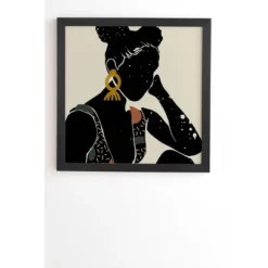 Domonique Brown Black Hair No. 6 Framed Wall Art Black - Deny Designs 11 Domonique Brown Black Hair No. 6 Framed Wall Art Black - Deny Designs -Home Decor Store GUEST 9ea7a147 623b 4c22 abd0 789d5a0bfdc0