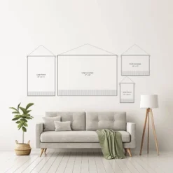 22"x31.5" Schatzi Brown Mila Eye Stripe Indigo Wall Hanging Portrait Blue - Deny Designs 8 22"x31.5" Schatzi Brown Mila Eye Stripe Indigo Wall Hanging Portrait Blue - Deny Designs -Home Decor Store GUEST a13ac065 bdc9 4a27 b6d4 f2cfcf329029 12