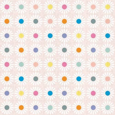 Schatzi Brown Retro Jumbo Daisy Pastel Shower Curtain Pink - Deny Designs 4 Schatzi Brown Retro Jumbo Daisy Pastel Shower Curtain Pink - Deny Designs - Image 2