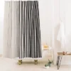 Vertical Lines Shower Curtain Black - Deny Designs 1 Vertical Lines Shower Curtain Black - Deny Designs -Home Decor Store GUEST a230b656 16ee 42a0 9950 43af01f6a85c