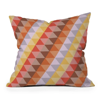 Sewzinski Desert Diamonds Outdoor Throw Pillow Orange - Deny Designs 5 Sewzinski Desert Diamonds Outdoor Throw Pillow Orange - Deny Designs - Image 3