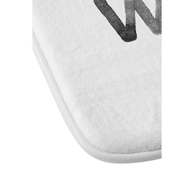 'Life Is Wonderful' Memory Foam Bath Mat - Deny Designs 4 'Life Is Wonderful' Memory Foam Bath Mat - Deny Designs - Image 2