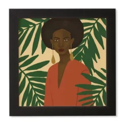 Nawaalillustrations No.kita Framed Wall Art Black - Deny Designs -Home Decor Store GUEST aa029e27 56cc 4e03 8cc2 ce137f317111