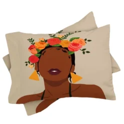 Domonique Brown Crown Comforter Set - Deny Designs -Home Decor Store GUEST b19960af a441 4363 8bbc a31affad4534