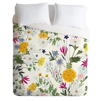 Iveta Abolina Bretta Duvet Cover Set Yellow - Deny Designs 6 Iveta Abolina Bretta Duvet Cover Set Yellow - Deny Designs - Image 4