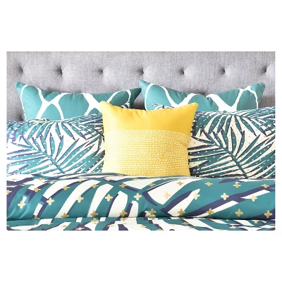 Zoe Wodarz The Palm Hotel Botanical Pillow Shams (Standard/Queen) Green 2 Pc - Deny Designs 3 Zoe Wodarz The Palm Hotel Botanical Pillow Shams (Standard/Queen) Green 2 Pc - Deny Designs