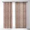 Little Arrow Design Co Organic Chevron On Brandywine Single Panel Sheer Window Curtain - Deny Designs 1 Little Arrow Design Co Organic Chevron On Brandywine Single Panel Sheer Window Curtain - Deny Designs -Home Decor Store GUEST b627a2d5 0041 48ec a5da 4db1ef6507c3
