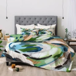 Laura Fedorowicz Greenery Comforter Set - Deny Designs -Home Decor Store GUEST b6368e43 d9ea 426c b4ce 4cf6a0a957a8
