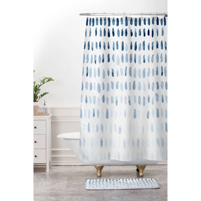 Proof Of Life Shower Curtain Blue - Deny Designs 3 Proof Of Life Shower Curtain Blue - Deny Designs